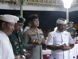 Kapolres Badung AKBP Teguh Priyo Wasono Inisiasi Doa Bersama Forkopimda.