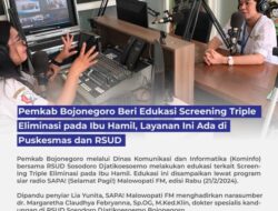 Diskominfo Bojonegoro Bersama RSUD Sosodoro Djatikoesoemo Sampaikan Pentingnya Screening Triple Eliminasi Pada Ibu Hamil