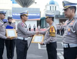 Dit Lantas Polda Sumsel Raih Penghargaan Dari Kakorlantas Polri