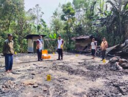 Rumah warga hangus di lahap api