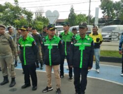 RAPI KOTA Lhokseumawe Ikut Apel Gelar Pasukan di Halaman Polres Lhokseumawe.