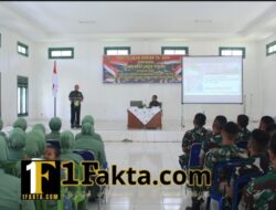 Cegah Pelanggaran Hukum, Yonif 144/JY Gelar Penyuluhan Hukum Bagi Prajurit