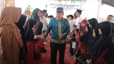 AKP. (Purn) Rudi Safrizal Dan DPC Tiara Kusuma Batu Bara Adakan Kegiatan Lomba Busana Muslim Serta Santunan Anak Yatim