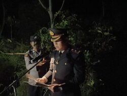 Wakapolres Aceh Tengah Pimpin Pemakaman Tradisi Kepolisian Alm Aiptu Win Konadi Mentari