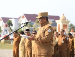 Pimpin Apel Perdana Pasca Lebaran, Pj. Bupati Aceh Utara Tekankan Agar ASN Kembali Fokus Kerja dan Disiplin.
