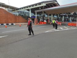 Atur Arus Lalu-lintas, Polsubsektor Terminal 1 Bandara Soetta Kerahkan Personel