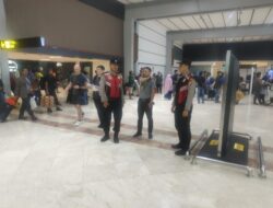 Sisir Terminal 2 Bandara Soetta, Polisi Sampaikan Pesan Kamtibmas