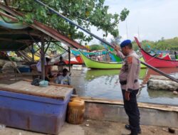 Sat Polair Polres Lhokseumawe lakukan Patroli dikawasan pesisir