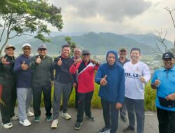 Kapolres Dan Masyarakat Joging Bersama Menikmati Udara Segar Takengon