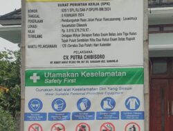 Program Proyek Ruas Jalan Rancaseneng Yang Di Angarkan Miliyaran Di Duga Adanya Kejangalan Dalam Perencanan