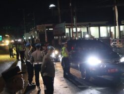 Cipkon Jelang Pilkada Serentak, Polres Aceh Tengah Gelar Razia Terpadu