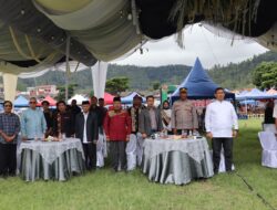 Kabag SDM Polres Aceh Tengah Hadiri Pembukaan Festival Produk Unggulan Kopi Tahun 2024 Di Kabupaten Setempat