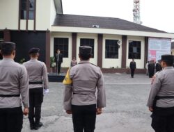 Peringati Hari Lahir Pancasila, Polres Aceh Tengah Gelar Upacara Di Mapolres Setempat