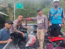 Tertangkap tangan saat lancarkan aksi pencurian kabel listrik PLN, 1 orang diamankan Polisi.