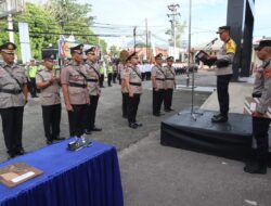 Kapolres Pimpin Sertijab Kabag SDM Dan 3 Kasat Di Jajaran Polres Aceh Tengah