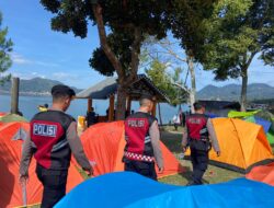 Patroli KRYD Antisipasi Guantibmas, Samapta Polres Aceh Tengah Sambangi Lokasi Wisata