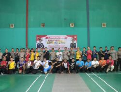 Sambut HUT Bhayangkara ke-78, Kapolres Lebak buka Kejuaraan Bulu Tangkis “Kapolres Cup”