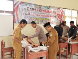 Sambut Hari Byangkara Ke 78, Polres Aceh Tengah Gelar Bakti Sosial Kesehatan Hingga Ke Pelosok Kampung