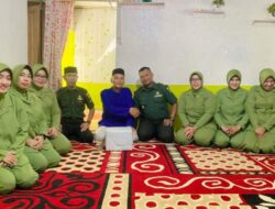 Danramil 04/PRG Sambangi Rumah Reje.