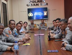 Kabag Ops Polres Ogan Ilir Pimpin dan Ikuti Vicon Rakor Kesiapan Pilkada Serentak 2024
