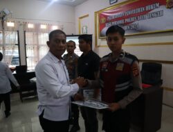 Buka Penyuluhan Hukum Bagi Personel Polres Aceh Tengah, Kapolres : Laksanakan Tugas Dengan Baik