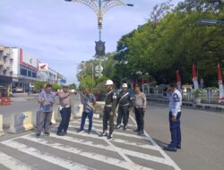 Survey lokasi Kawasan Tertib Lalu Lintas Wilayah Hukum Polres Bireuen