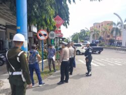 Pengecekan lokasi Kawasan Tertib Lalu Lintas Wilayah Bireuen