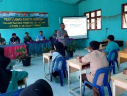 Peduli Generasi Muda, Satgas TMMD Gelar Penyuluhan Bahaya Narkoba