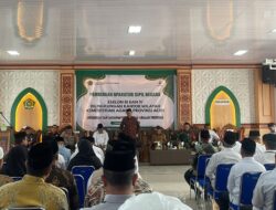 Kapolres Aceh Tengah Hadiri Penyerahan Sertifikat Kota Wakaf Dan Pembinaan Aparatur Sipil Negara Eselon III Dan IV Di Lingkungan Kementrian Agama Di Kantor PLHUT Setempat