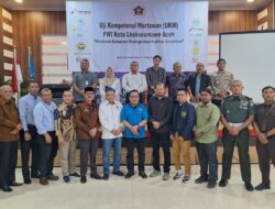 PWI Lhokseumawe Selenggarakan UKW Dinas Kominfo dan Persandian Resmi Buka UKW PWI Kota Lhokseumawe