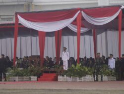 Dandim 0119/BM Bersama Forkopimda Hadiri HUT RI Ke-79 Tahun