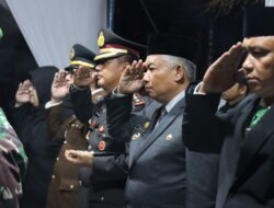 Kapolres Hadiri Apel Kehormatan Dan Renungan Suci Di Makam Taman Pahlawan Aceh Tengah