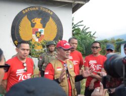 Kunjungi Pos Kamtibmas Tamanjeka, Kapolda Sulteng : Operasi Madago Raya dalam rangka Harkamtibmas