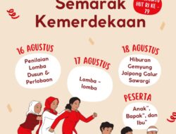 Peringatan HUT RI 79 Pemdes Talagasari adakan hiburan Dalam rangkaian Memperingati 17 Agustus 2024.