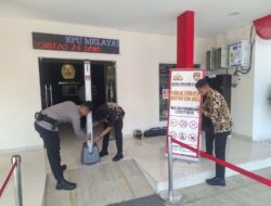 Pastikan Pengamanan KPU Sulteng, Wakaops Mantap Praja Tinombala Cek Ke Lapangan