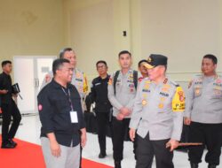 Kapolda Sulteng Cek Kesiapan KPU hadapi Tahap Pendaftaran Pilkada 2024
