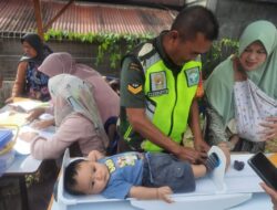 Dukung Posyandu: Prajurit Kodim 0119/BM Turun Ke Desa Binaan