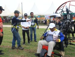 Pon XXI Aceh Sumut, Cabor Aerosport Paramotor Resmi Dibuka