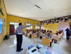 Satlantas Polres Lhokseumawe Gelar Police Goes to School di SMA Negeri 6 Lhokseumawe
