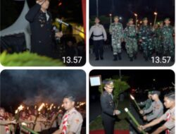 Upacara Malam Taptu Dan Pawai Obor Di Bener Meriah Berjalan Khidmat