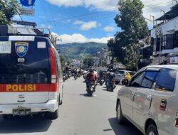 On Air Di RRI Takengon, Polisi Sampaikan Himbauan dan Sosialisasi Pengalihan Arus Lalu Lintas Pelaksanaan Lomba PON Cabor Triathlon Kabupaten Aceh Tengah