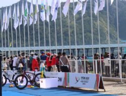 Hari Pertama PON Cabor Triathlon Di Aceh Tengah Berjalan Aman, Kapolres : Semua Berkat Sinergitas Aparat Keamanan Dan Dukungan Masyarakat