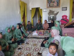 Dandim 0119/BM Sambangi Anggota Korban Kebakaran.