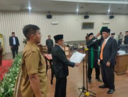 PAW Anggota DPRK dari PNA di Lantik