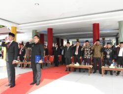 PJ. Walikota Langsa Memimpin Upacara Hari Pendidikan Daerah.