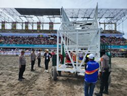 Hari Kedua Sekaligus Final Cabor Berkuda PON Aceh-Sumut XXI, Polres Aceh Tengah Kerahkan Ratusan Personel Pengamanan