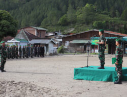 Pimpin Upacara Bendera 17-an, Dandim 0106/ Ateng Bacakan Amanat Pangdam