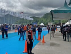 Jaga Kondusifitas PON Aceh-Sumut XXI 2024, Samapta Polres Aceh Tengah Gelar Patroli Lokasi Venue Dan Triathlon