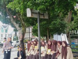 Satlantas Polres Aceh Tengah Gencar Sosialisasi Tertib Berlalulintas Pada Pelajar