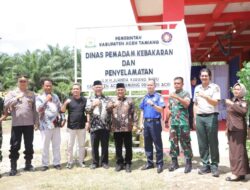 pj. bupati asra resmikan dinas pemadam kebakaran dan penyelamatan kabupaten aceh tamiang.